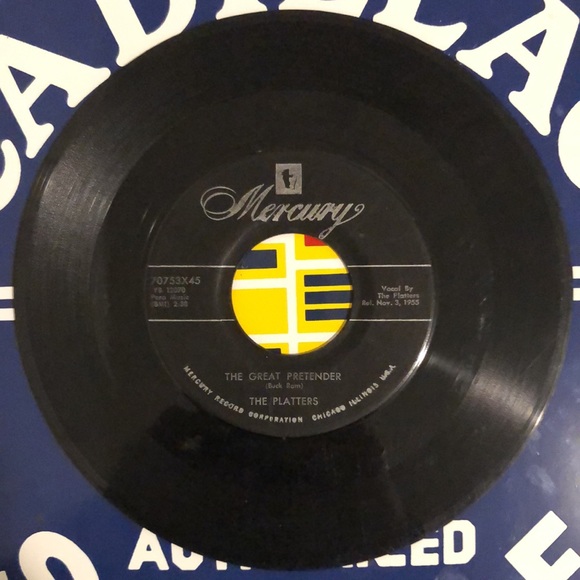 Mercury Art The Platters Im Just A Dancing Partner Vinyl 45 Record